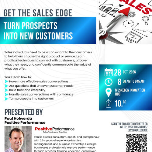 Entrepreneur Edge Flyer - October 2026 - The Sales Edge